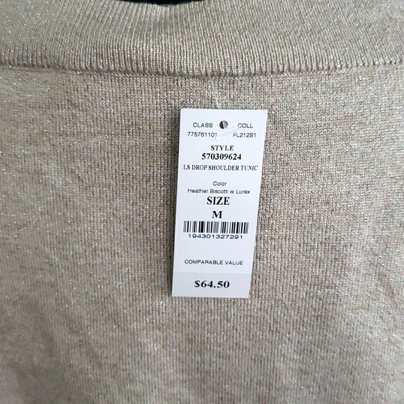 💥NWT Heather Sweater, Beautiful - Sz M - Picture 4 of 6